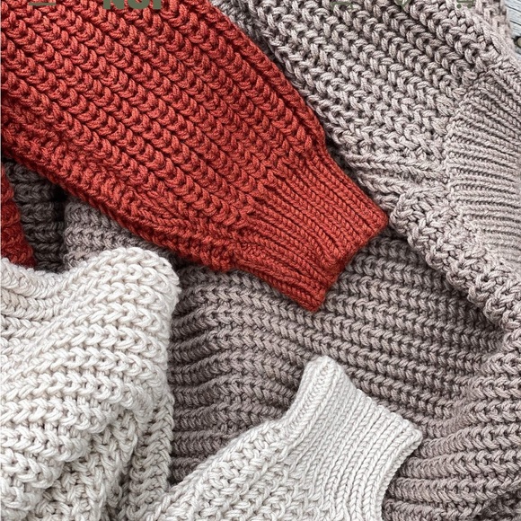 NWT Nui Organics 100% Soft Merino Wool Fisherline Sweater - Picture 7 of 8